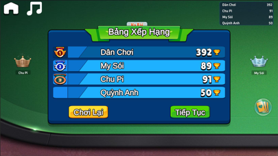 Tien Len Mien Nam Offline. Screenshot
