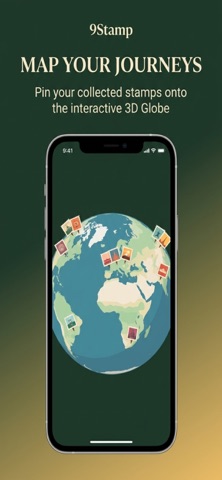 9Stamp: Travel Stamp Maker iPhone screenshot