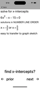 Quadratic Inequalities screenshot #5 for iPhone