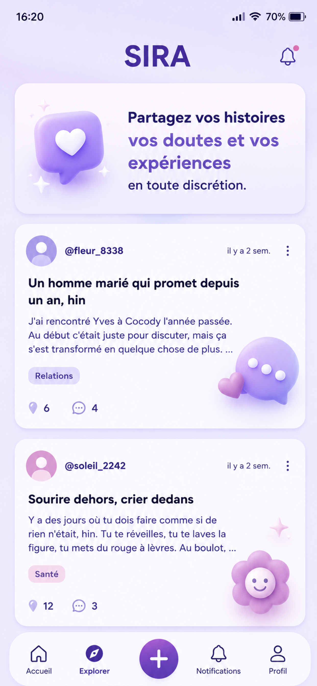 SIRA : Soutien & Partage screenshot 2