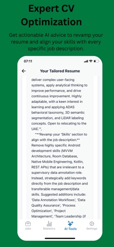 ApplyAI: Job Tracker & Resume Screenshot 9 of 10