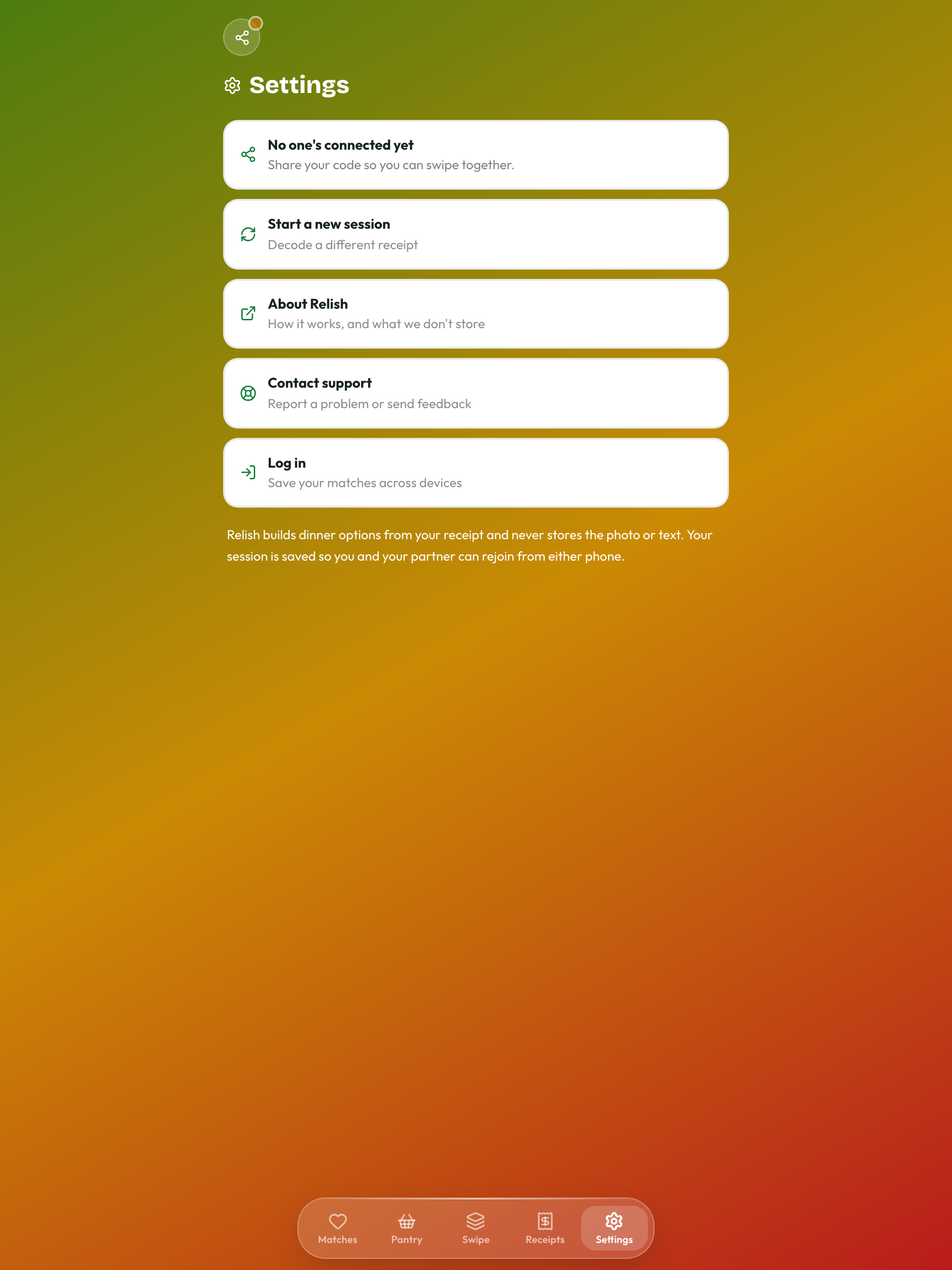 Relish Meal Decider screenshot 17