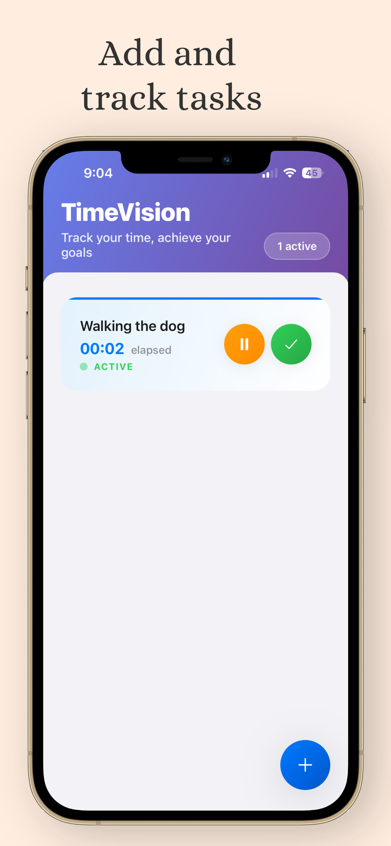 Time Vision - Time Tracker screenshot 3