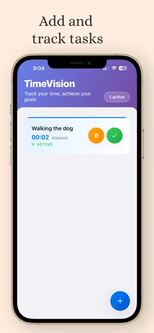 Time Vision - Time Tracker screenshot 3