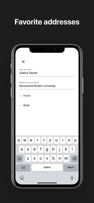 Mauritania Taxi: RideApp screenshot 2