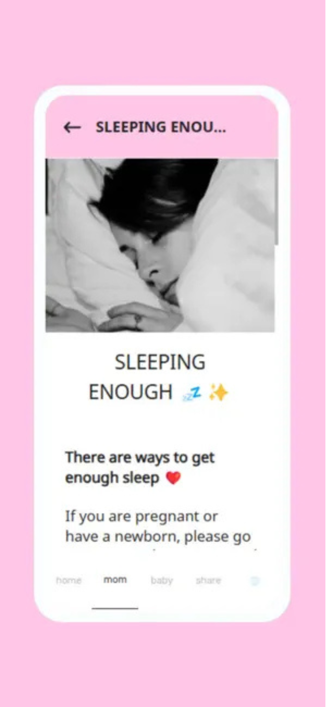 babybubble: for mothers