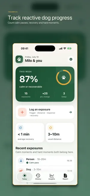 TriggerPath: Reactive Dog Log screenshot 1