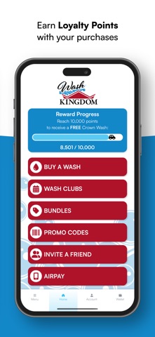 Wash Kingdom Car Wash iPhone screenshot
