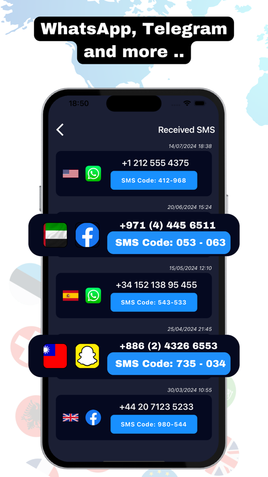 #4. SMS Online - SMS Verification (iOS) Podle: Huseyin Varelci