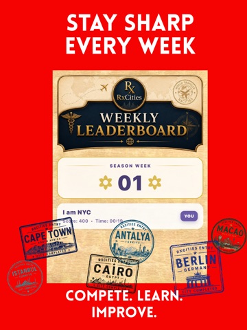 RxCities iPad screenshot