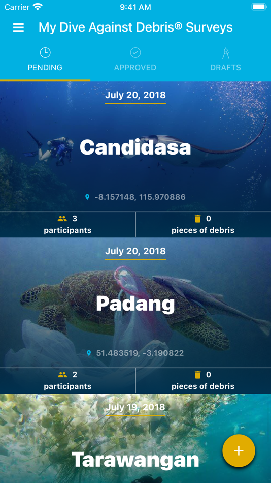 #1. PADI AWARE (iOS) 由: PADI AWARE Foundation
