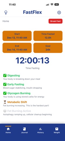 FastFlex Fasting Tracker Screenshot 2 of 10