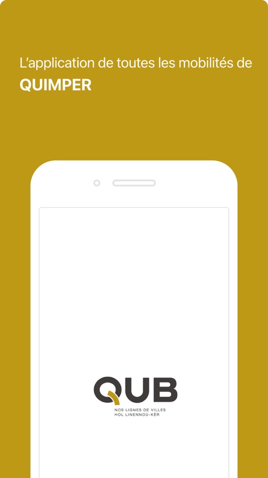 #1. QUB l'appli (iOS) Podle: RD QUIMPER BRETAGNE OCCIDENTALE