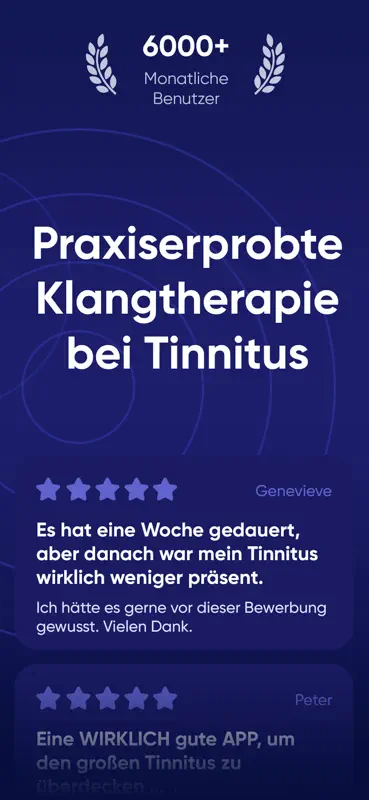 TSound: Tinnitus Relief screenshot 1 of 7