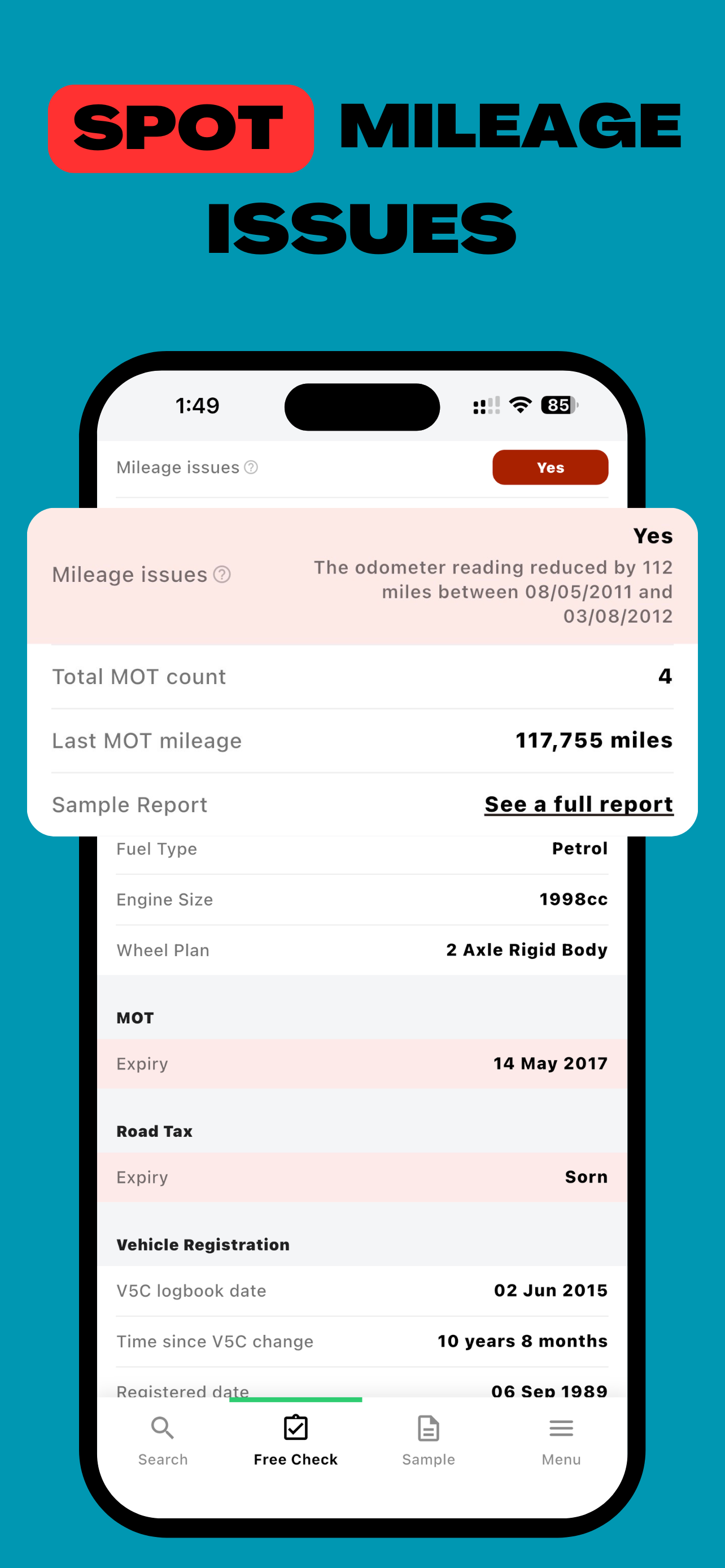 Car Check - Full Car Checks screenshot 5