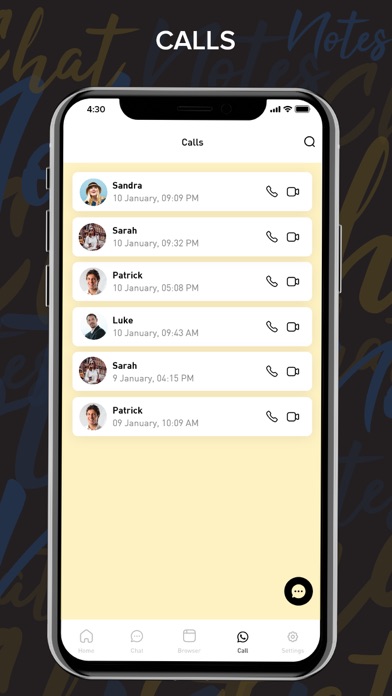 NotesNChat Screenshot