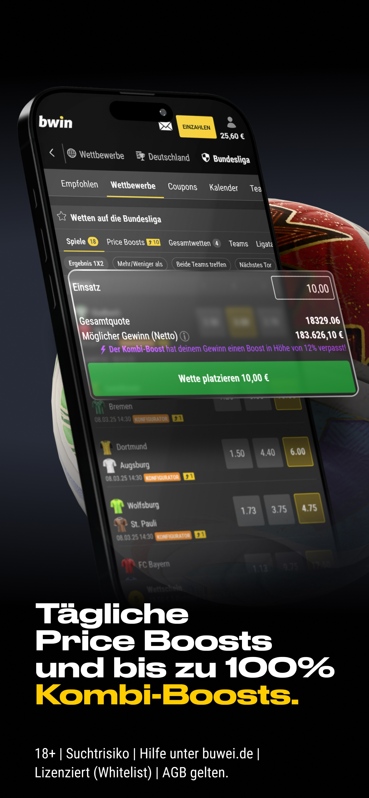 bwin – Sportwetten App screenshot 4