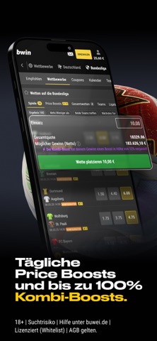 bwin – Sportwetten App iPhone screenshot 4