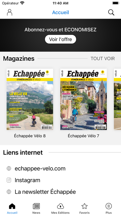 Échappée Vélo Screenshot