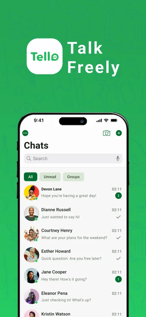 Tello Messenger - Social Networking App | MWM