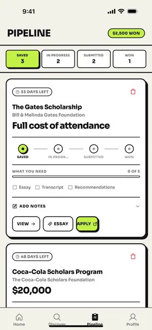 ScholarMe: Scholarships screenshot 1