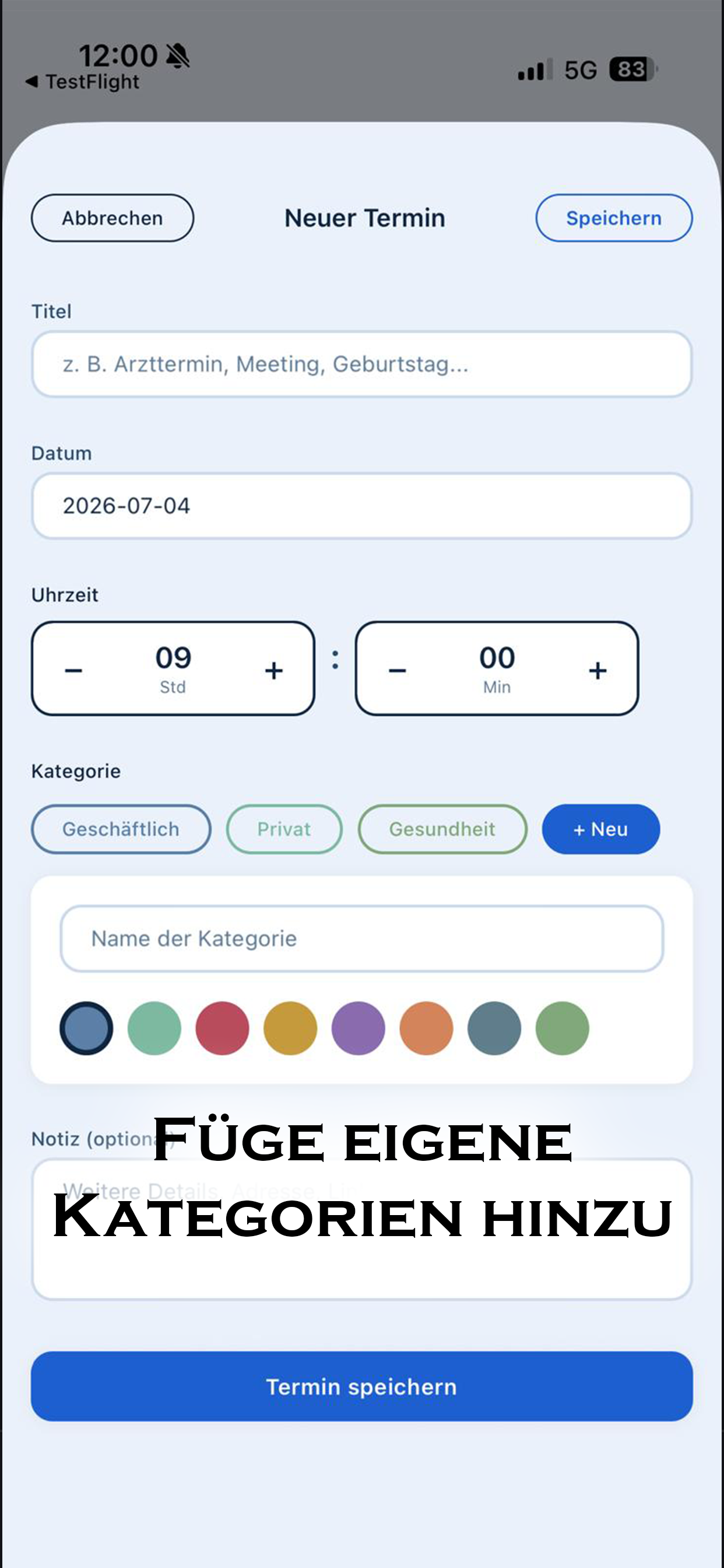 Alltagsplaner Kalender screenshot 7