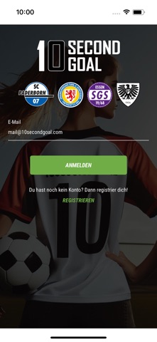 10secondgoal - Talentscouting Screenshot 1 of 8