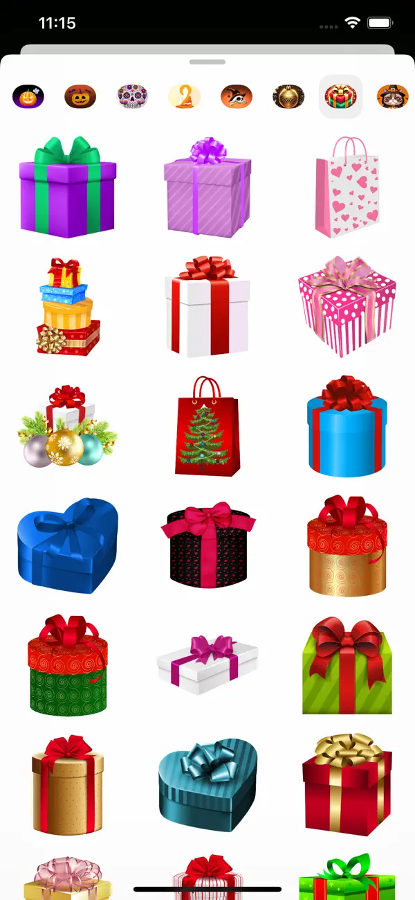 Screenshot #2 pour All Gifts Stickers
