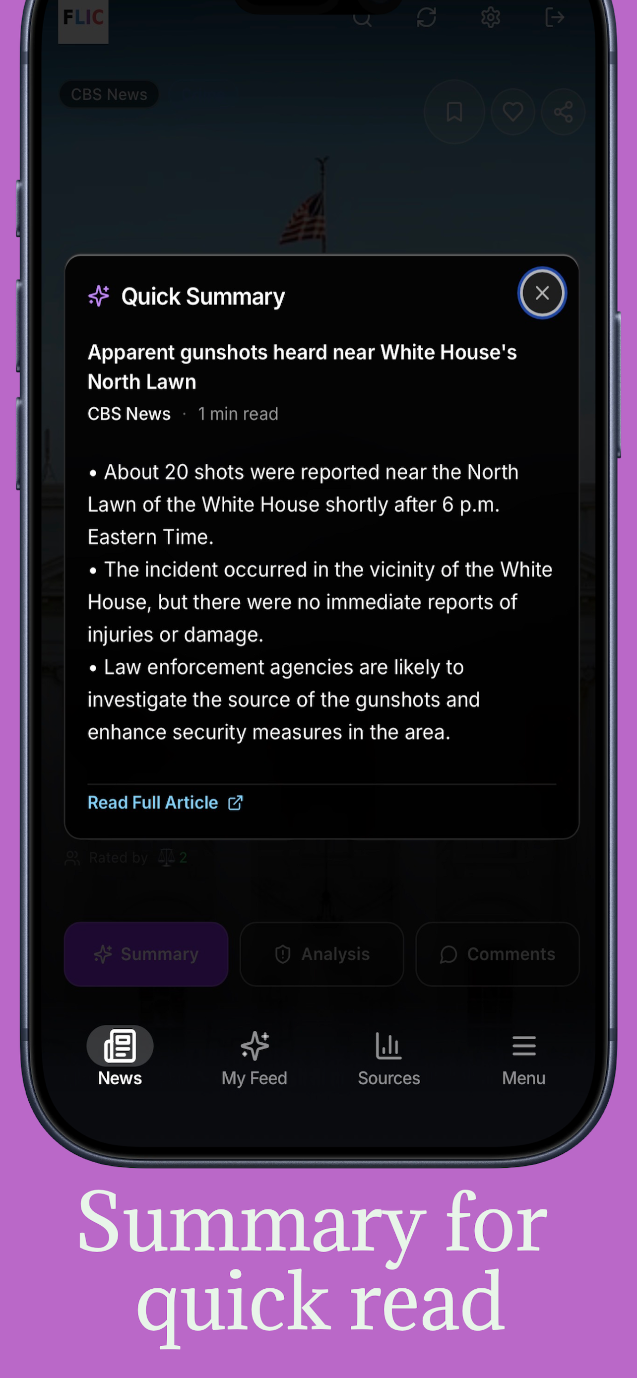 FLIC Rate the News screenshot 3