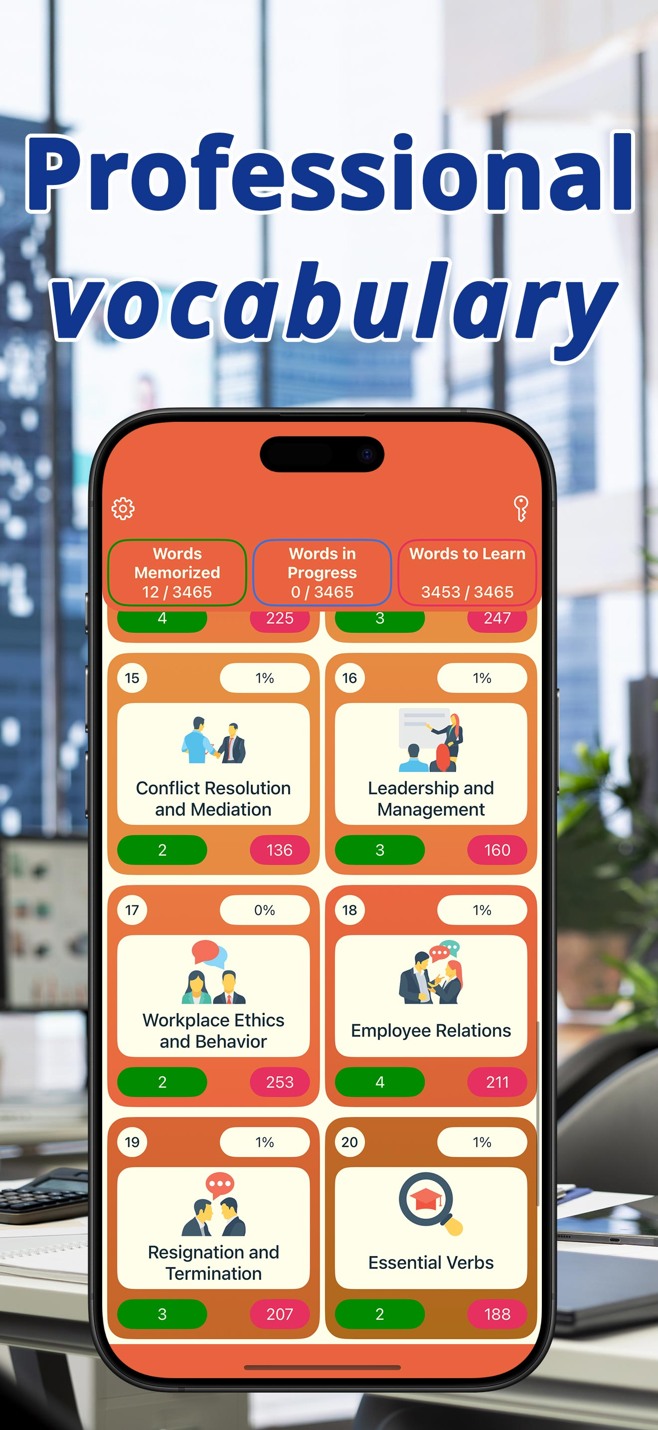 English for HR: Vocabulary screenshot 3