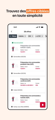 Crit Intérim & Emploi iPhone screenshot 3