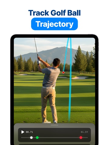 Golf Tracer - Track Your Shots iPad screenshot