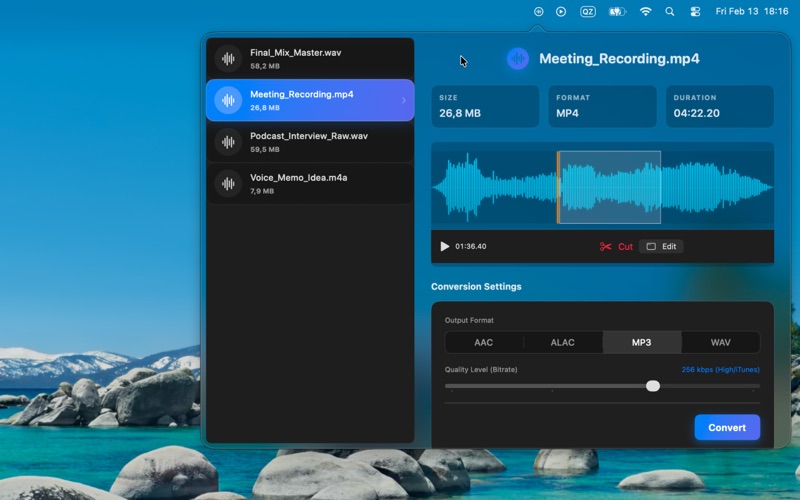 Simple Audio Converter screenshot