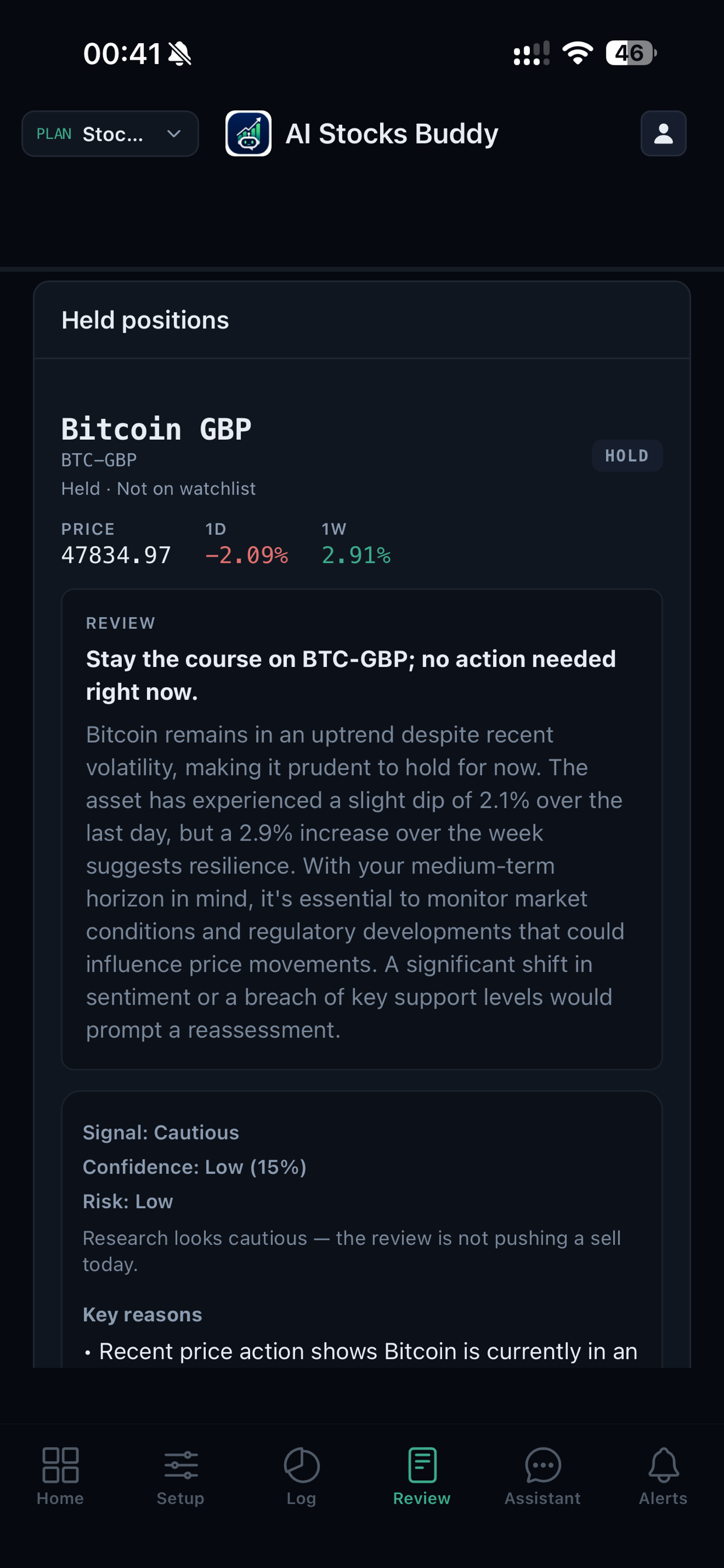 AI Stocks Buddy screenshot 9