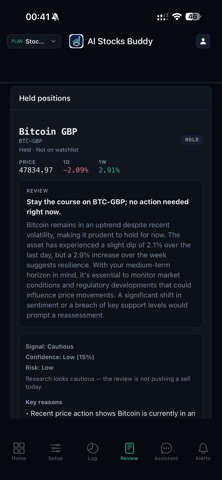 AI Stocks Buddy screenshot