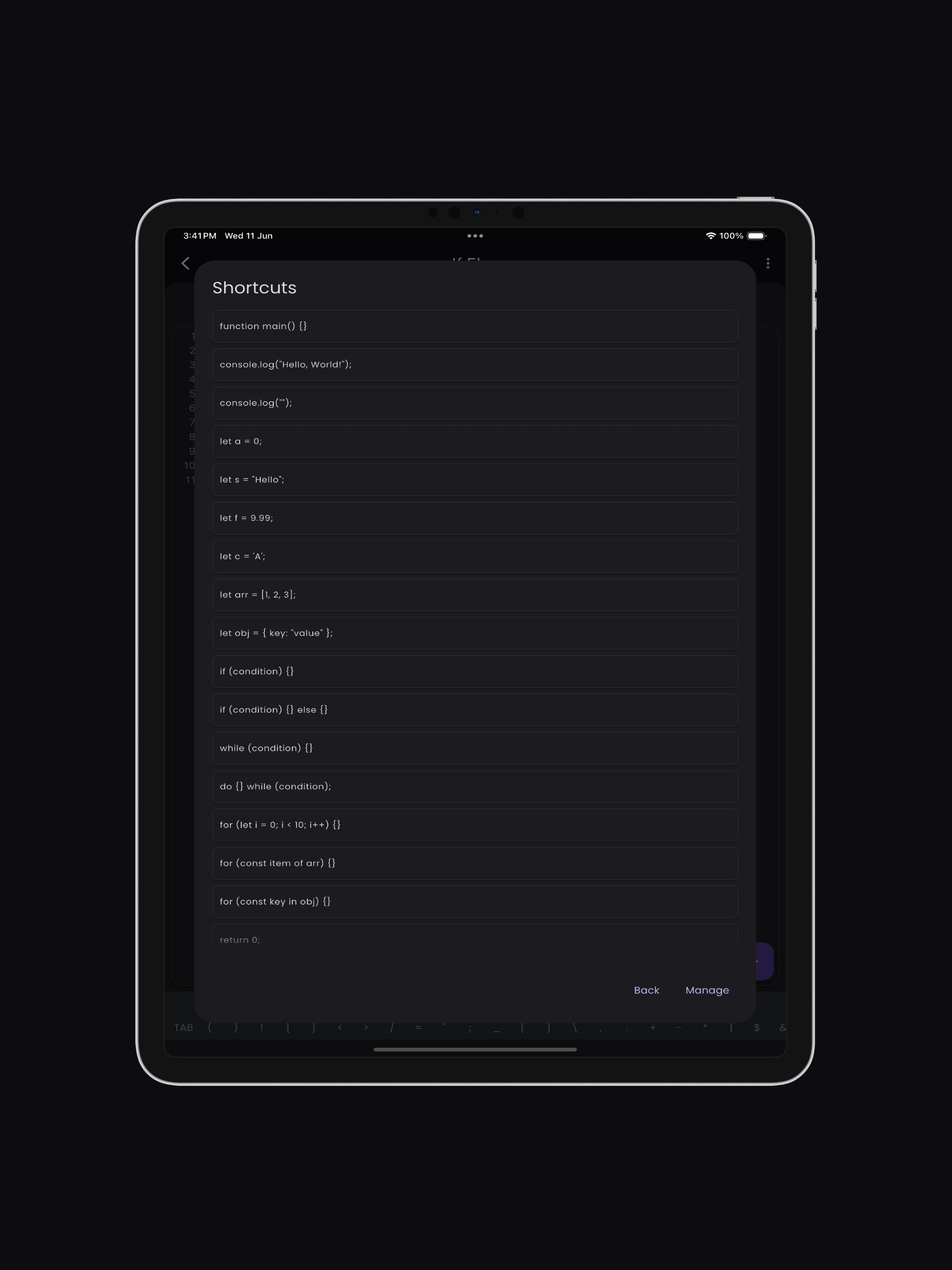 JavaScript Compiler(Pro) screenshot 10