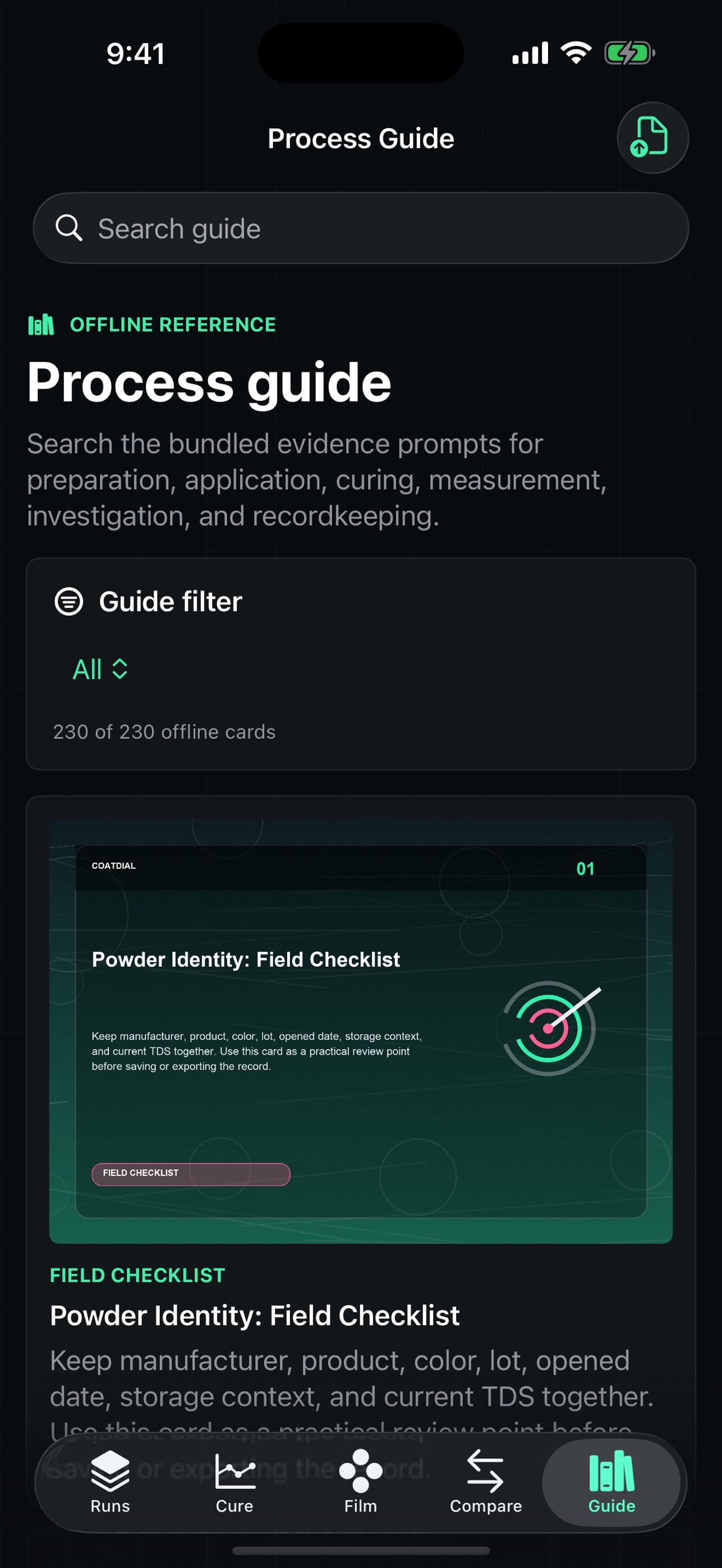 Screenshot 5 of Coatdial: Powder Coat Lab