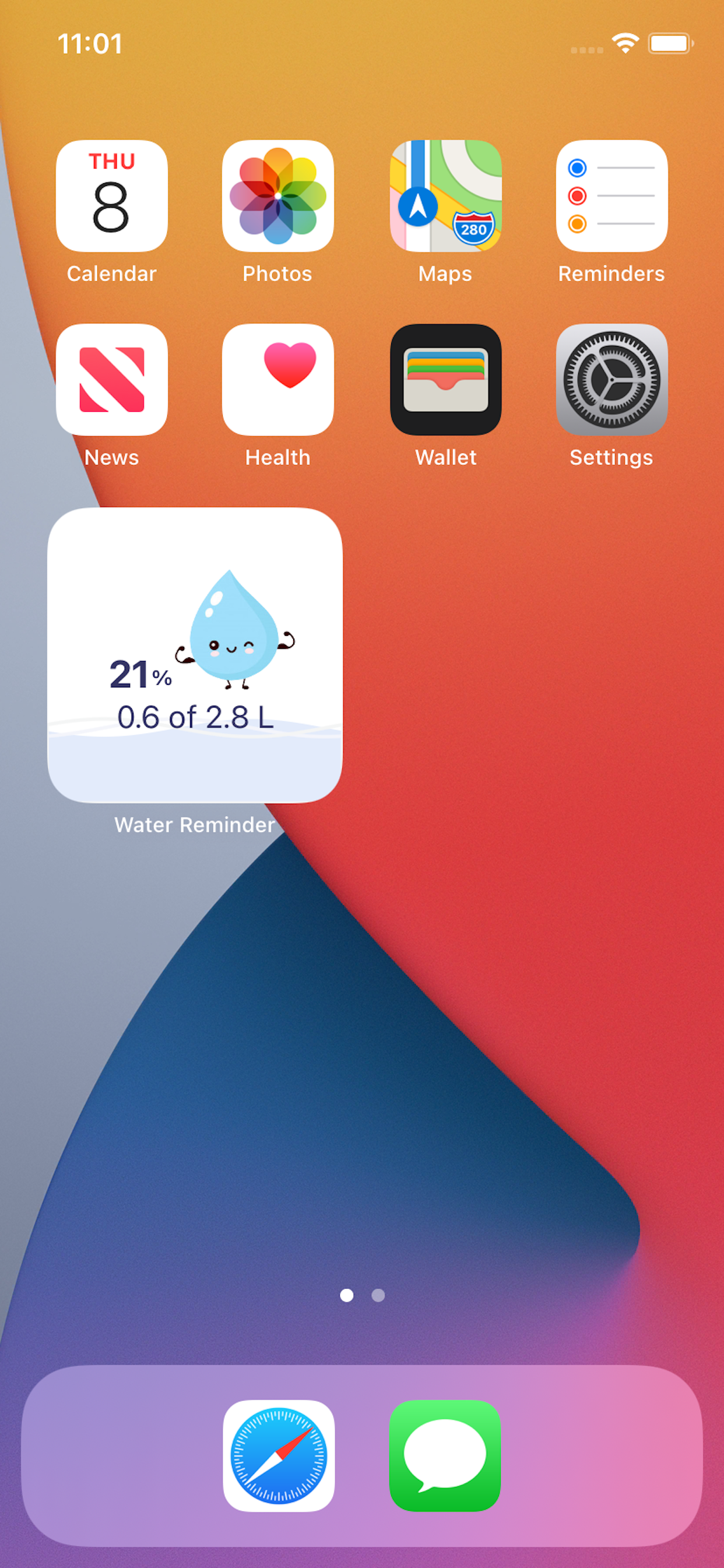 Water Reminder • Daily Tracker