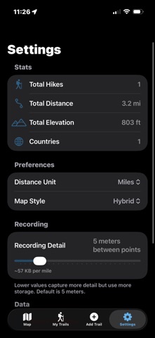 GPX Trail Maps screenshot