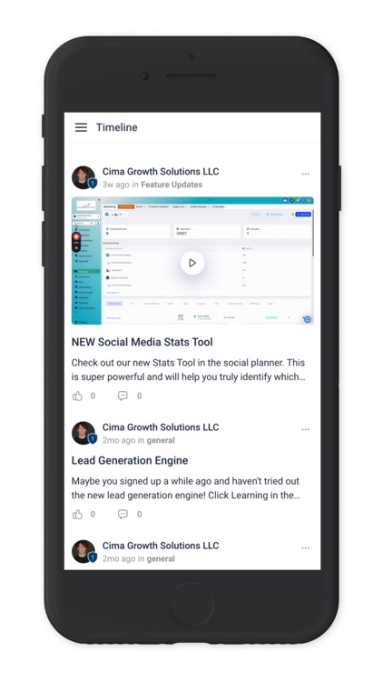 The Cima Community App