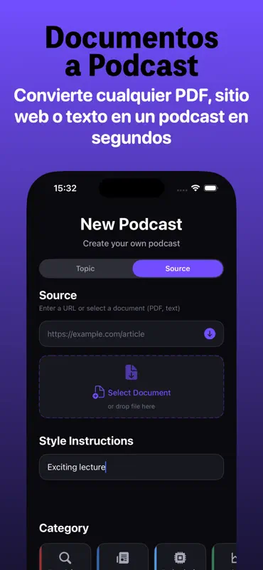 Podcastify: Create AI Podcasts screenshot 3 of 9