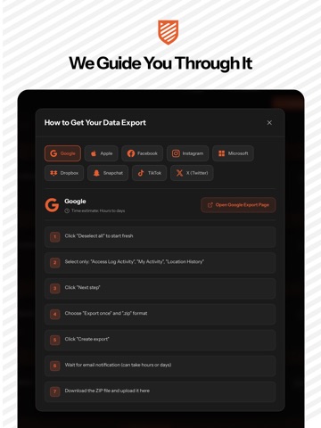 ForensAI iPad screenshot