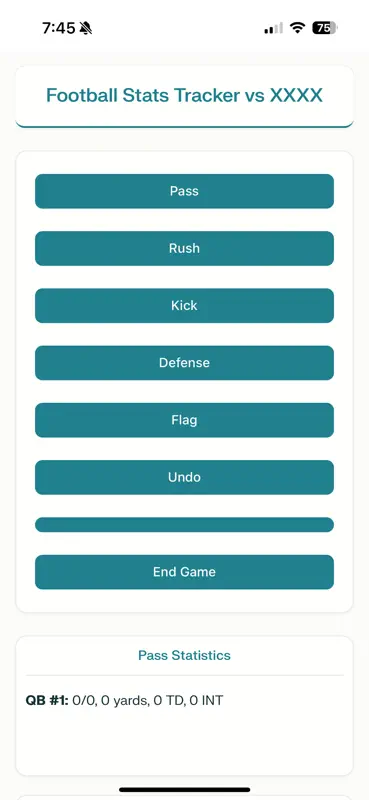 Football Stat Tracker Pro screenshot 2 of 9
