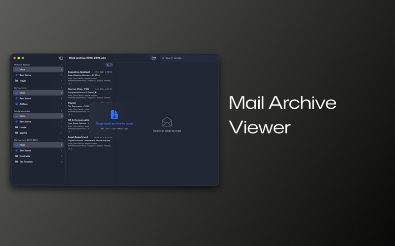 Mail Archive screenshot 1