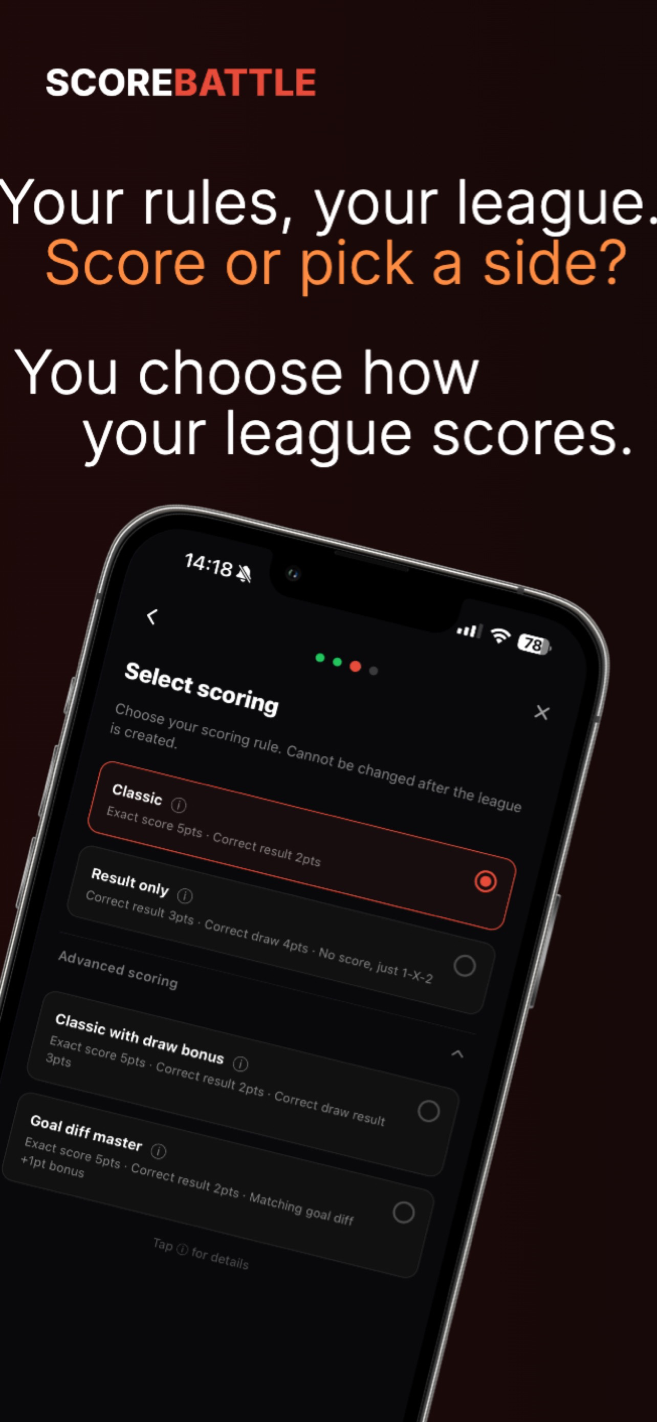 Score Battle screenshot 3