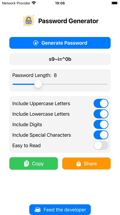 SJ Password Generator