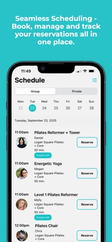 Logan Square Pilates + Core screenshot