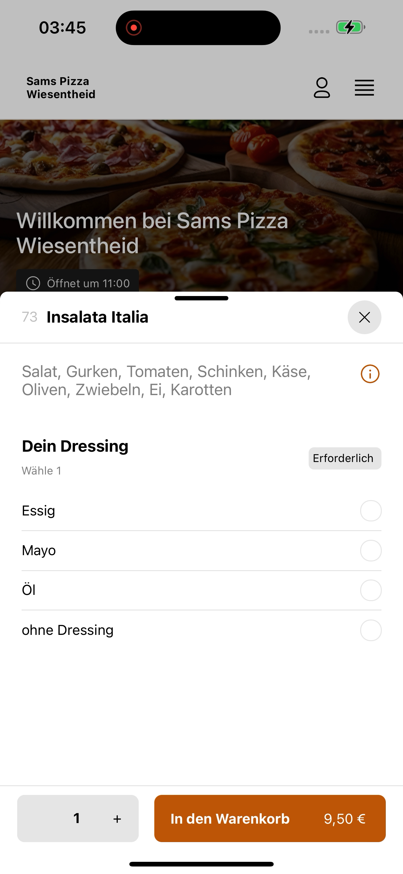 Sam's Pizza Wiesentheid screenshot 7