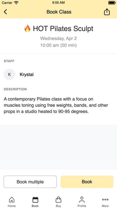 Pilates Loft NY Screenshot