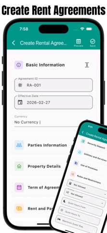 Rent Agreement Maker: House screenshot